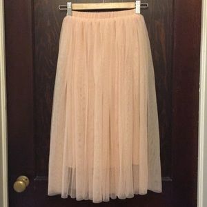 Pink/ Blush ballerina skirt.